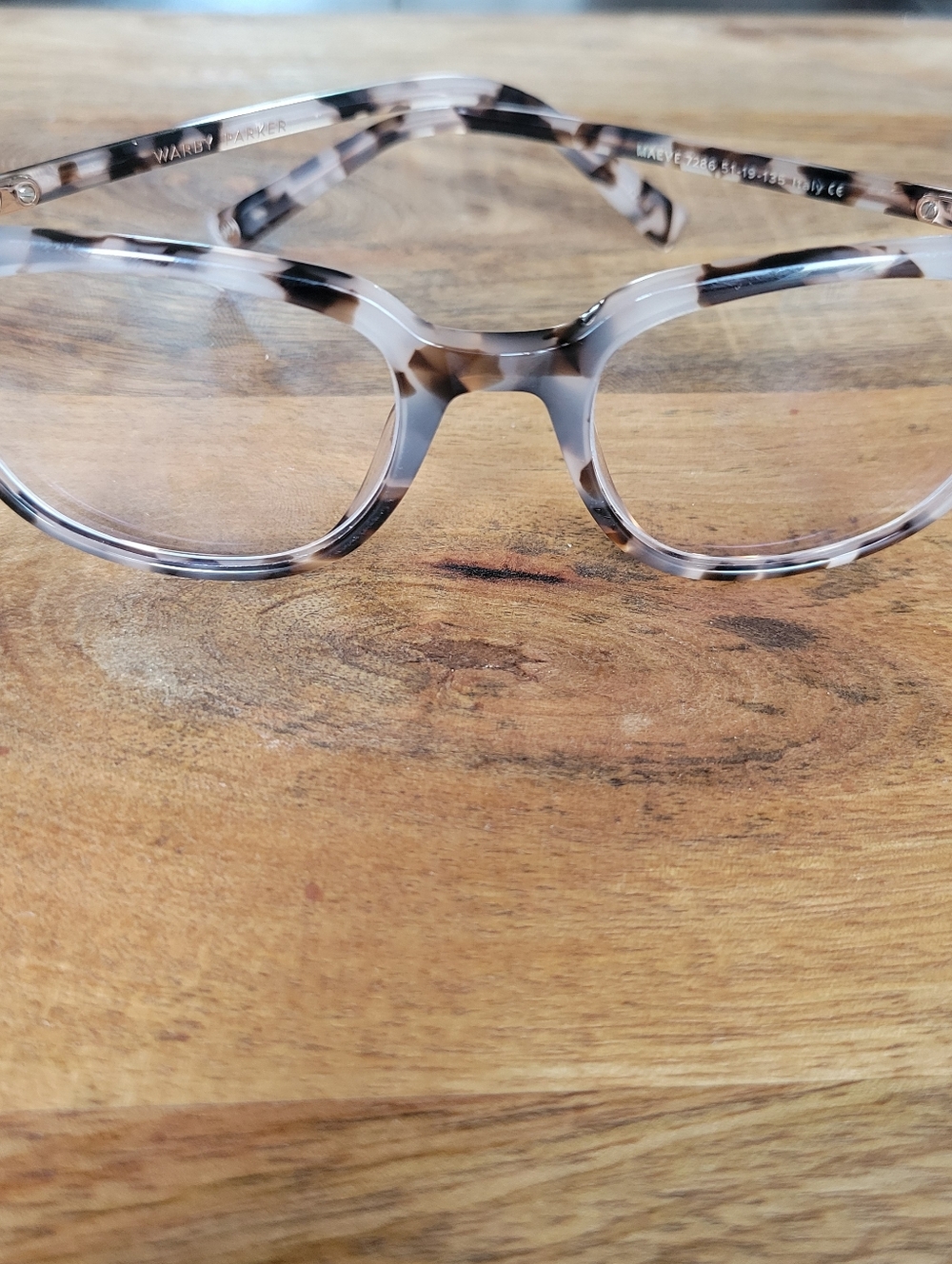 Warby Parker Eyeglass Frames Maeve 7286 Tortoise - Picture 4 of 10